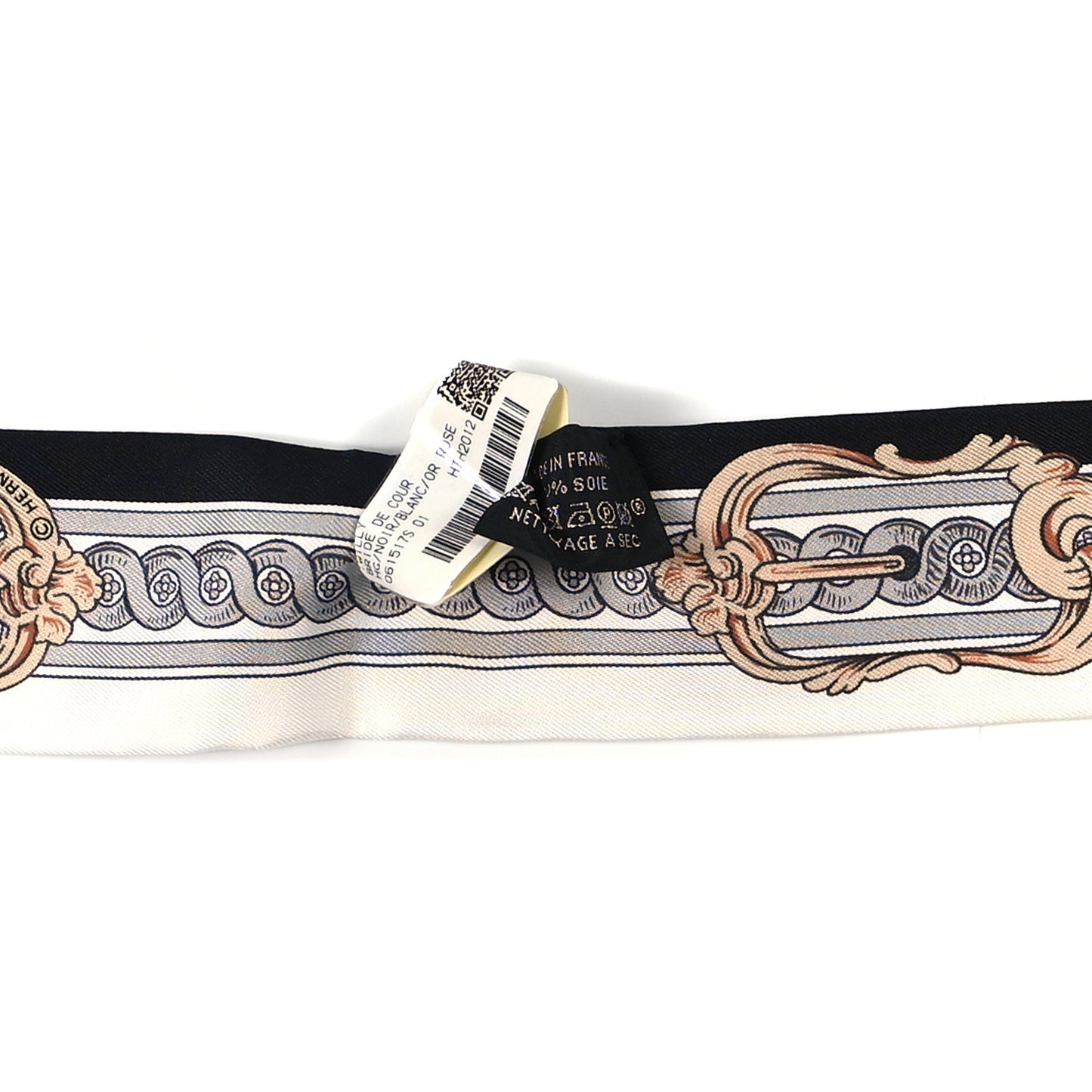Silk Bride De Cour Twilly Black White Or Rose