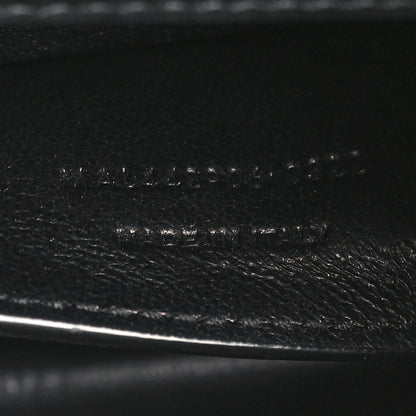 Saint Laurent Coated Bark Calfskin Medium Monogram Sunset Black 7 of 10