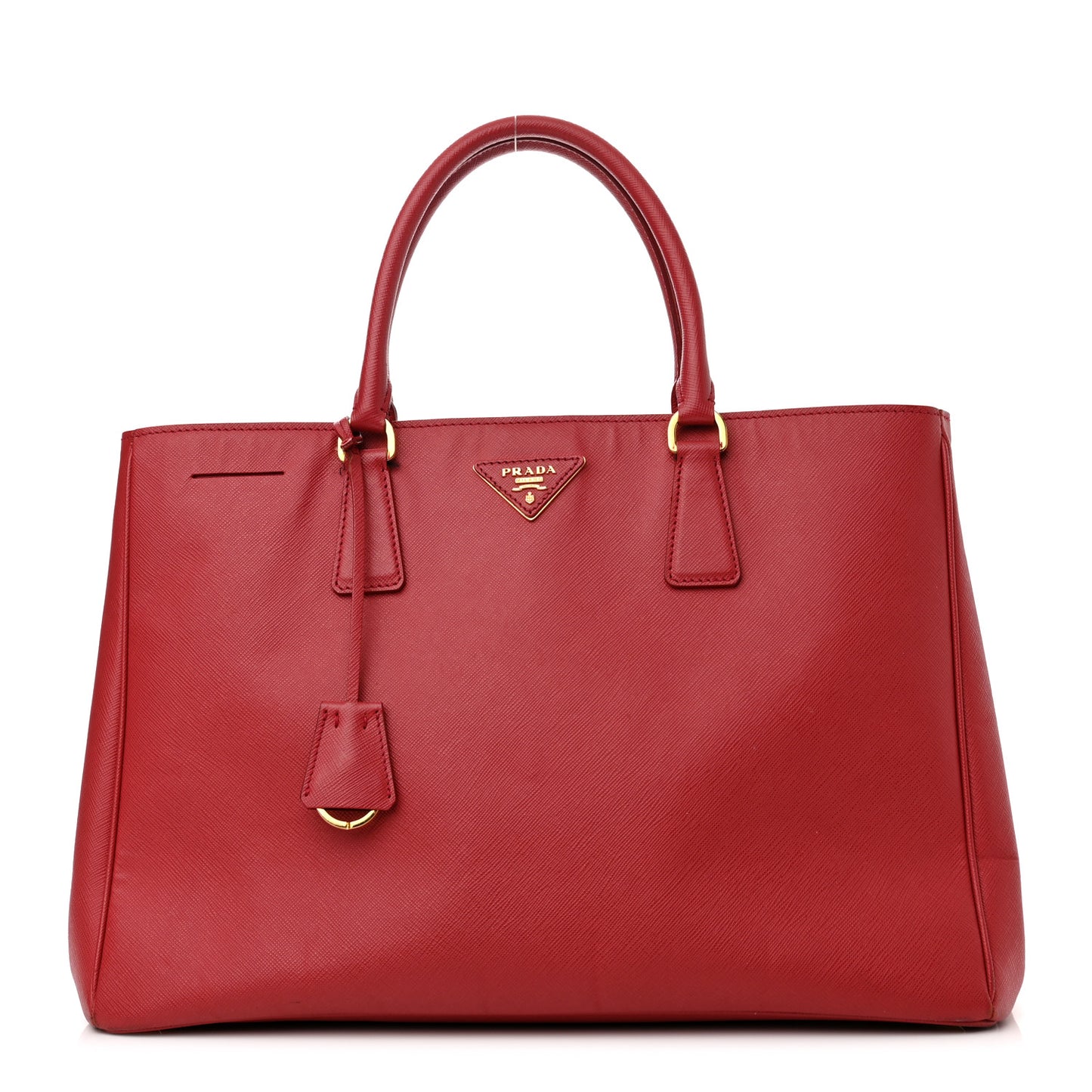Saffiano Lux Large Tote Fuoco