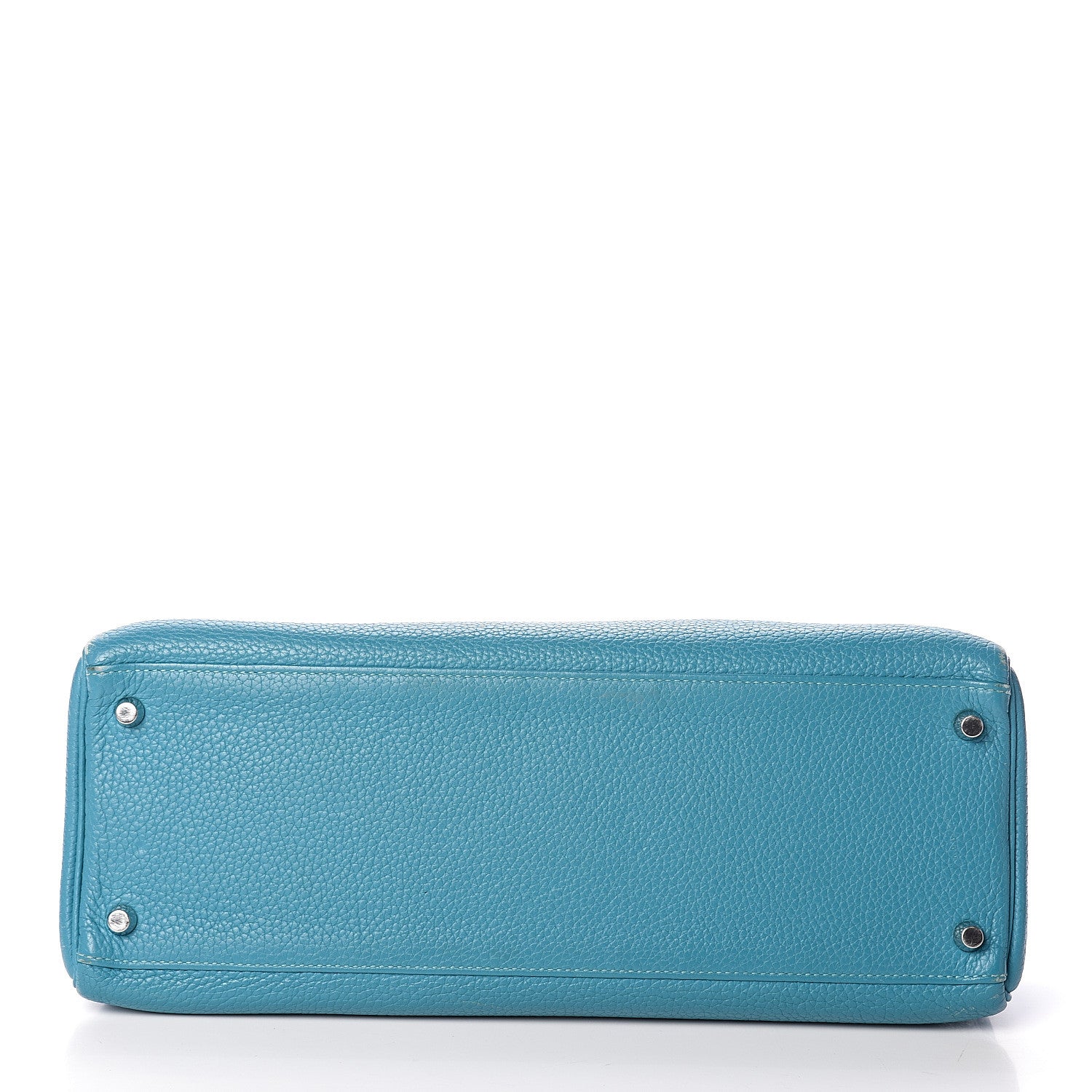Hermes Taurillon Clemence Kelly Retourne 35 Bleu Izmir 5 of 33