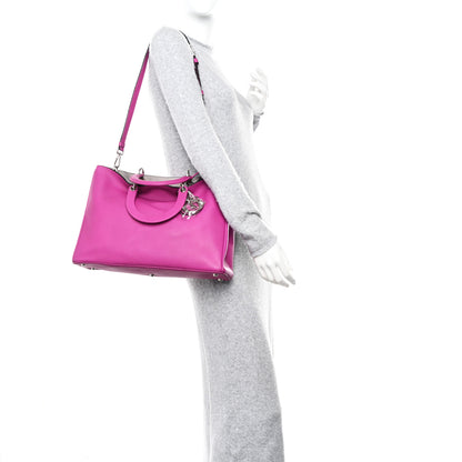 Christian Dior Calfskin Large Diorissimo Tote Rose Sorbet 2 of 20