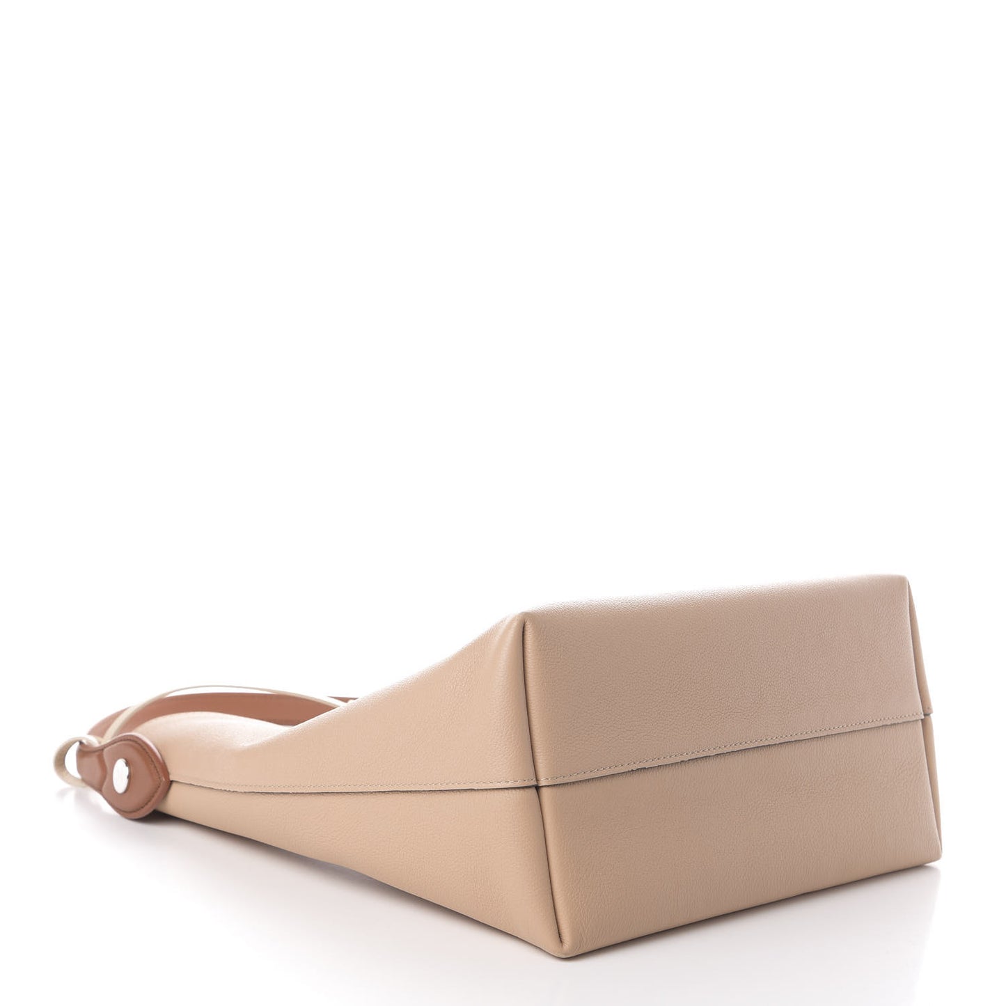 Calfskin Lockme Hobo Beige