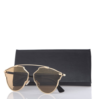 Christian Dior Studded So Real Sunglasses Gold 9 of 9