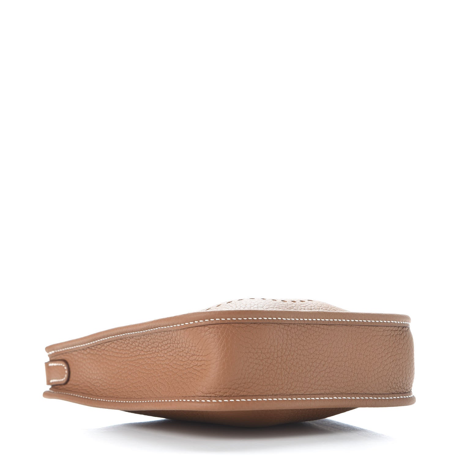 Hermes Taurillon Clemence Allegro Evelyne TPM Gold Cornaline White 3 of 10