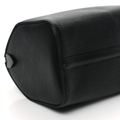 Louis Vuitton Epi Speedy 25 Black 9 of 11