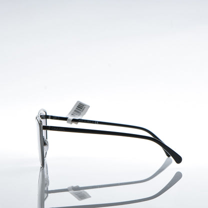 Chanel Metal Cat Eye Sunglasses 4222 Silver Black 3 of 8