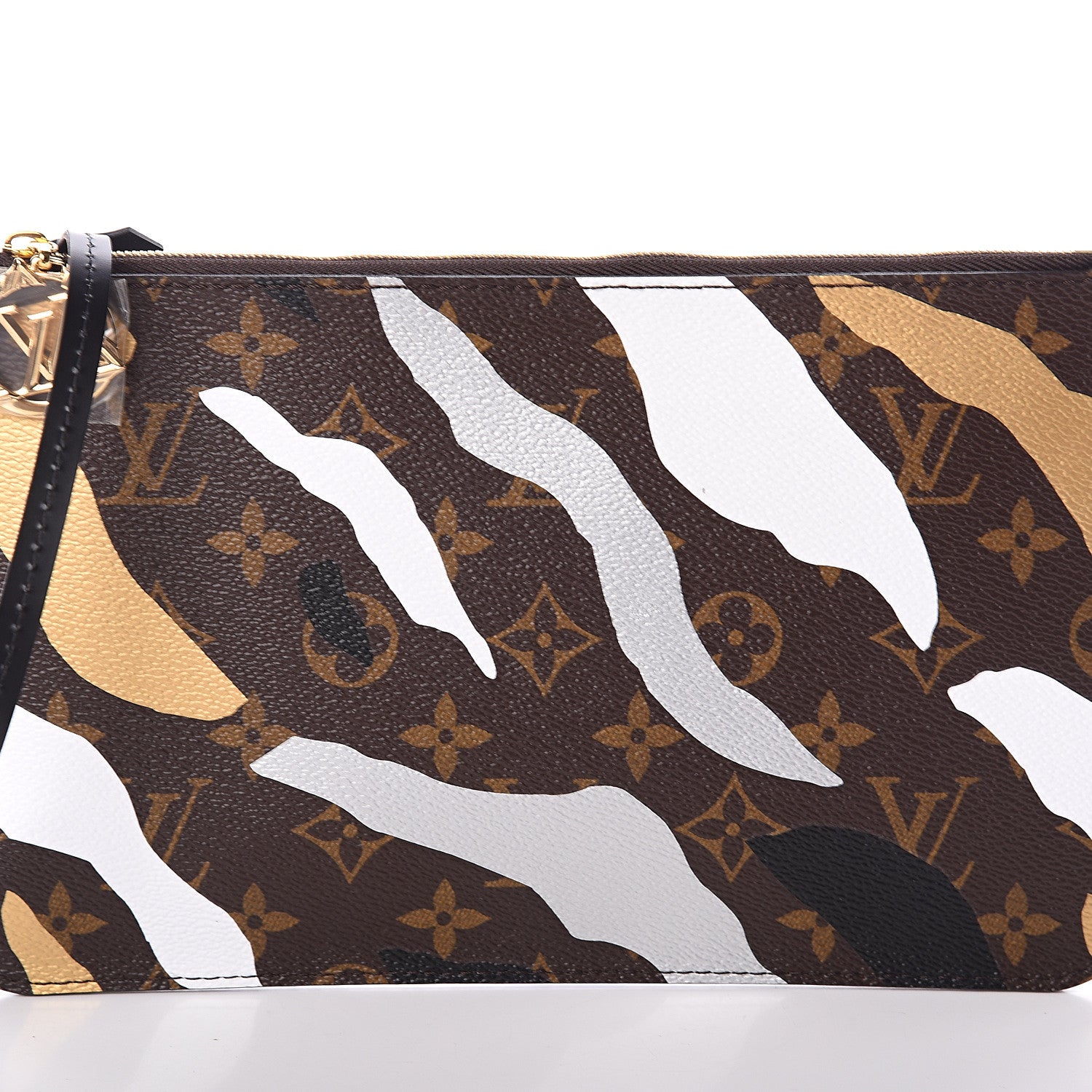 Louis Vuitton X LOL Monogram Neverfull MM GM Pochette Gold Silver 6 of 6