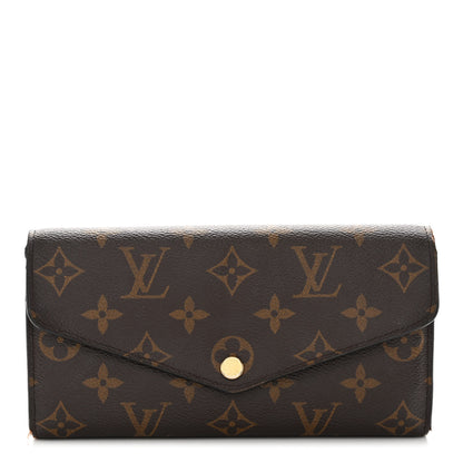 Louis Vuitton Monogram Sarah Wallet NM 1 of 12