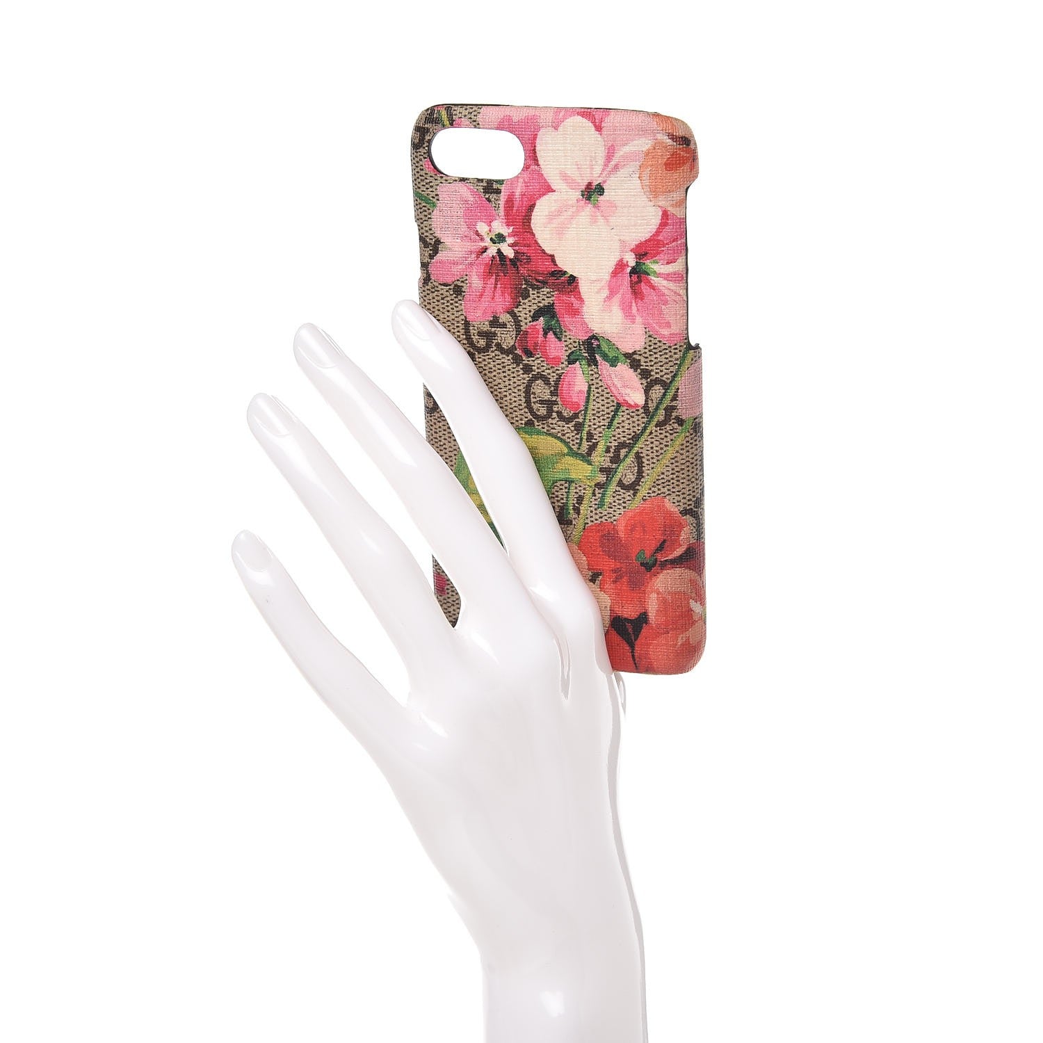 Gucci GG Supreme Monogram Blooms iPhone 6 Case Beige Multicolor 2 of 8