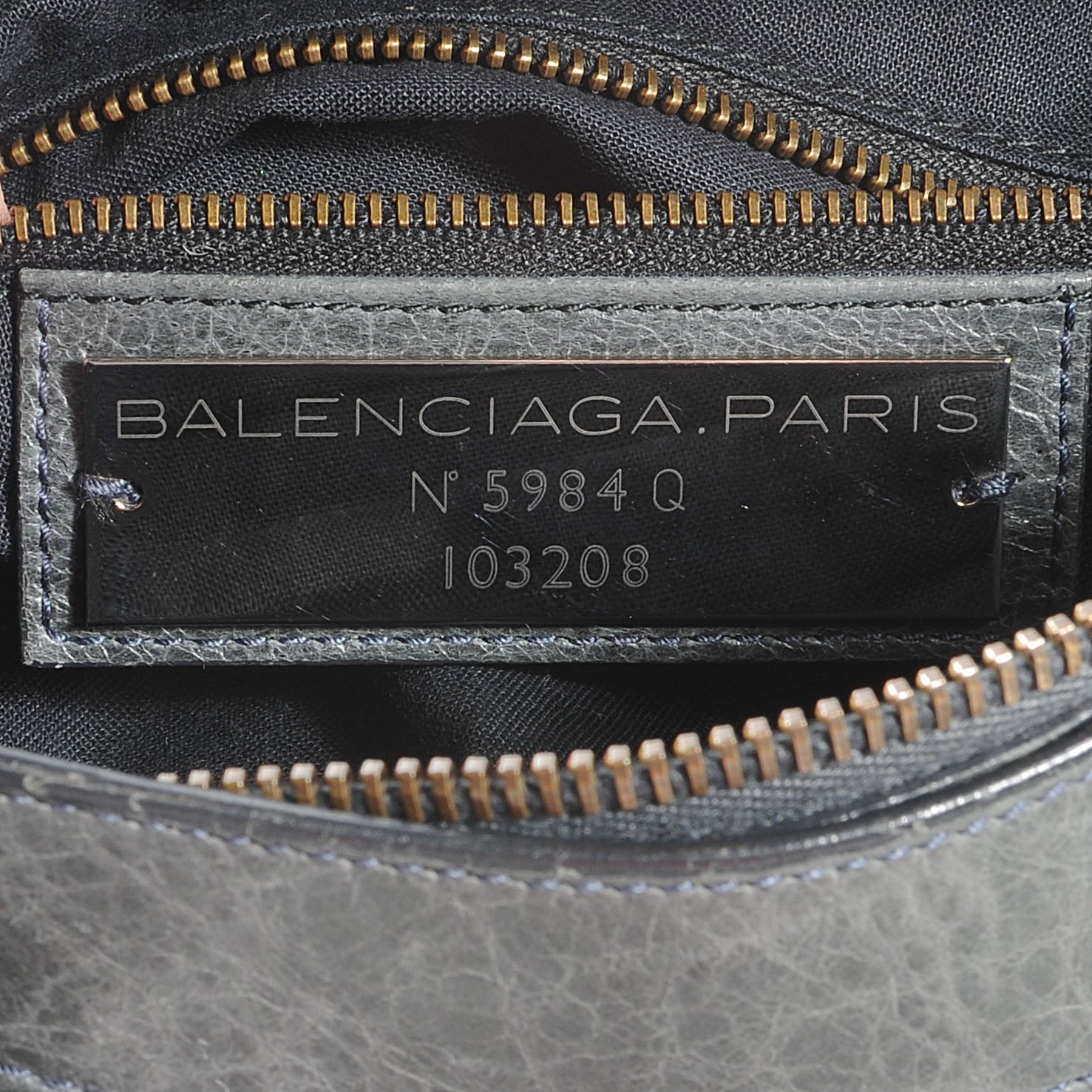 Balenciaga Agneau First Anthracite 6 of 7