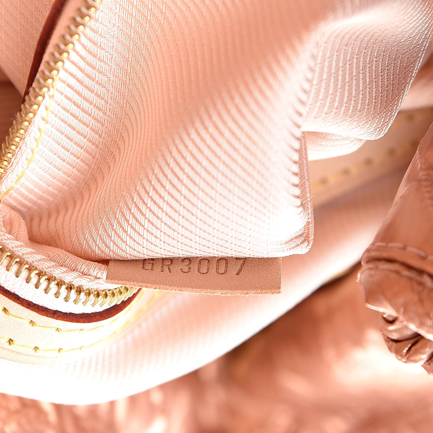 Jacquard Quilted Monogram Limelight Clutch GM Rose Gold