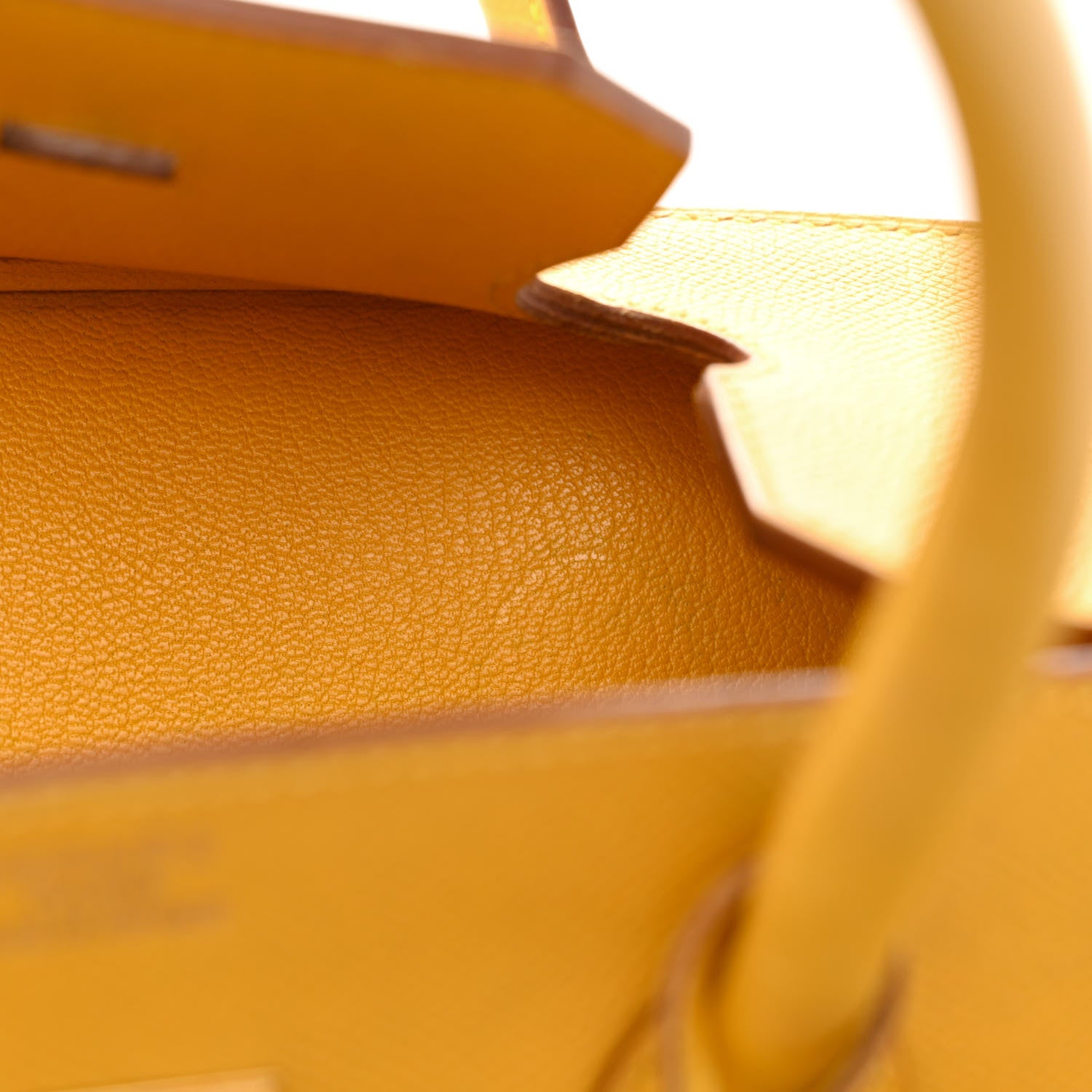 Hermes Epsom Birkin 35 Jaune 14 of 32