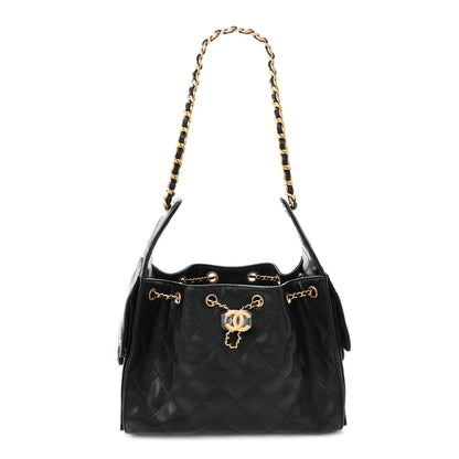 Chanel Caviar Quilted Small Chanel 25 Handbag Black 1 of 10