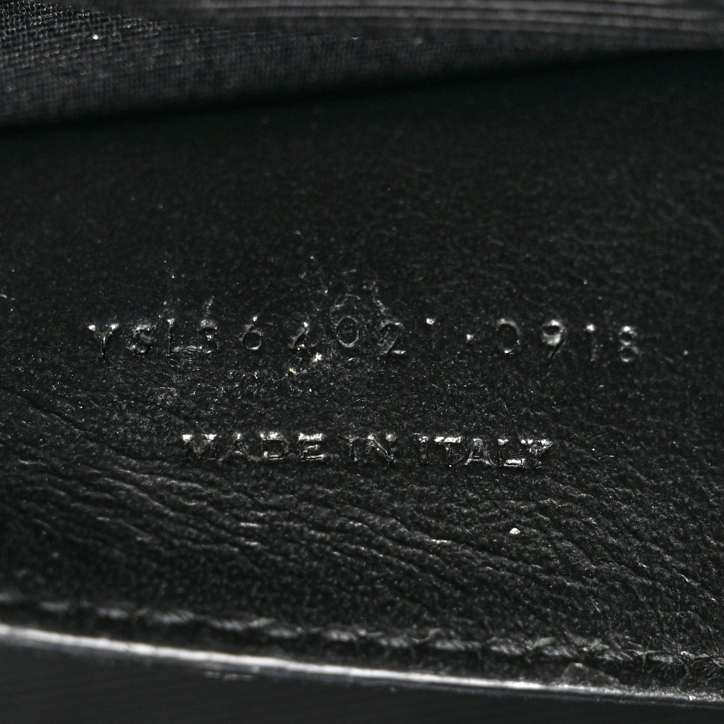 Grain De Poudre Medium Classic Monogram Kate Satchel Black