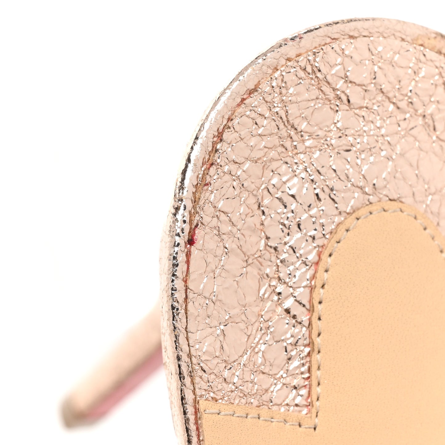 Specchio Vintage Pigamule 100 Slide Sandals 39 Rose Gold