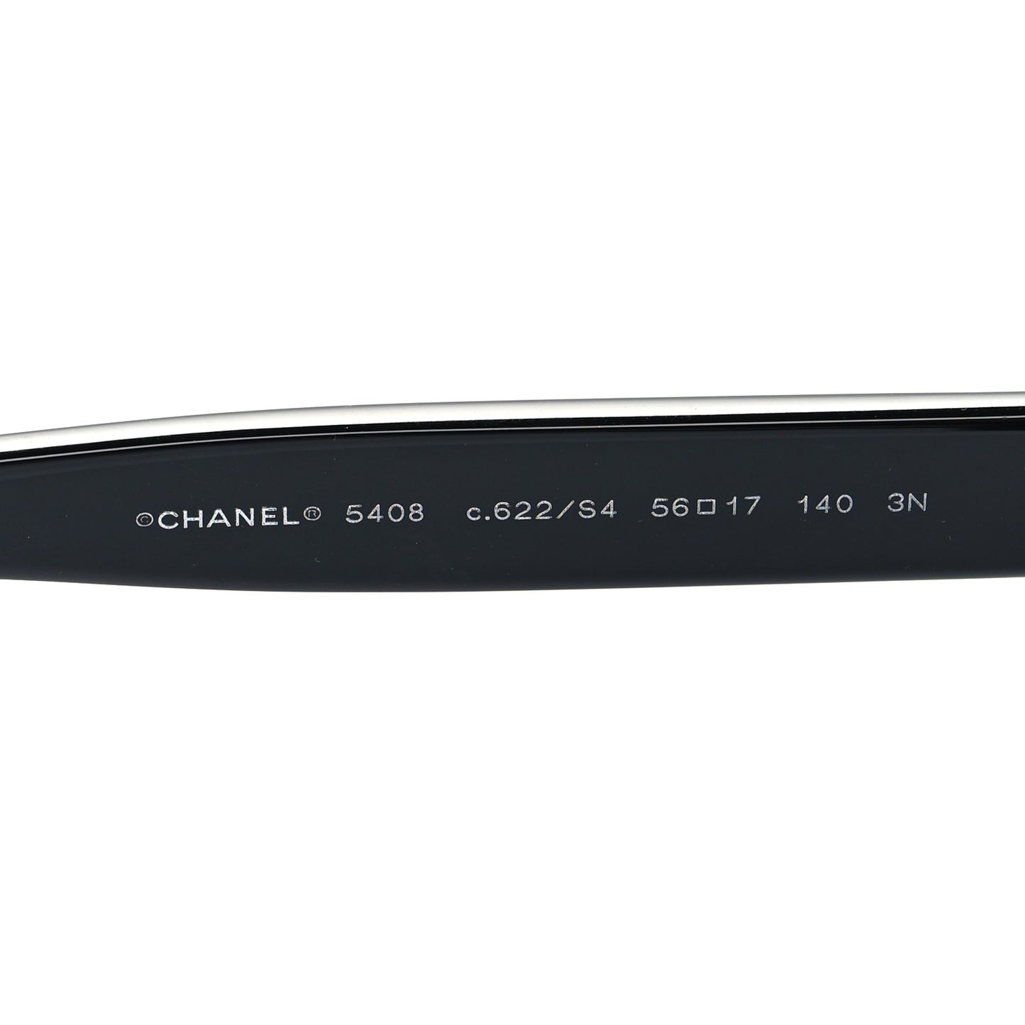 Acetate Square Sunglasses 5408 Black