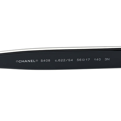 Chanel Acetate Square Sunglasses 5408 Black 5 of 9