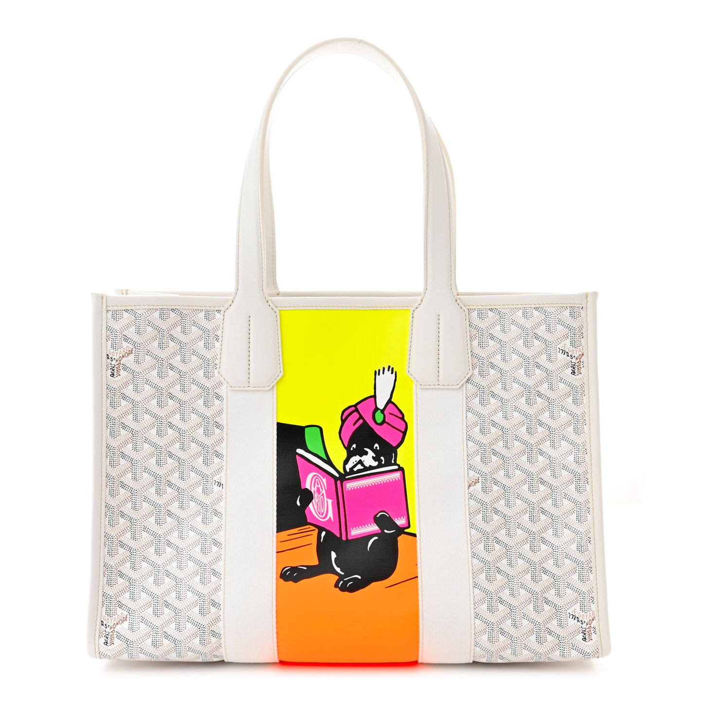 Goyardine Villette Tote White