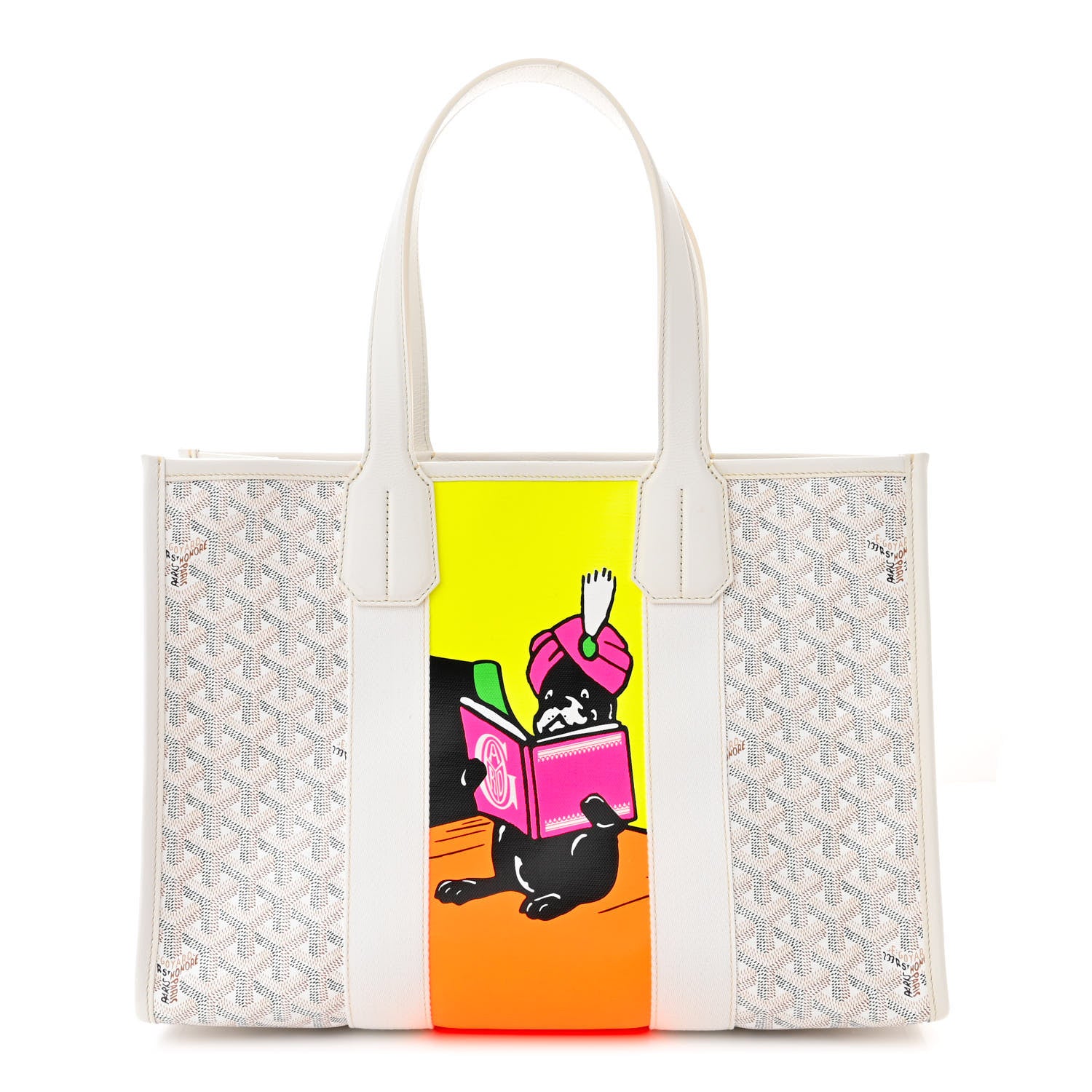 Goyard Goyardine Villette Tote White 1 of 9