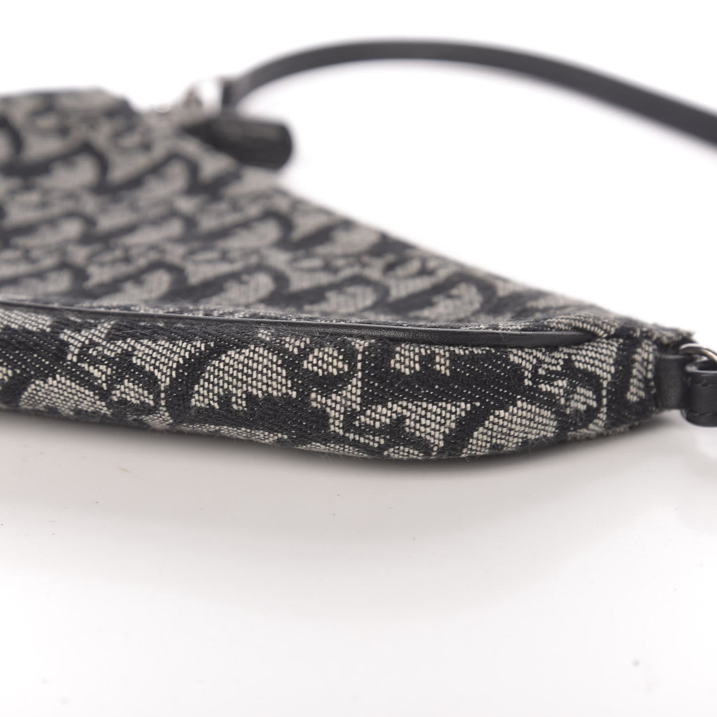 Monogram Mini Saddle Pochette Black
