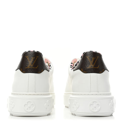 Louis Vuitton Calfskin Wild AT Heart Time Out Sneakers 42 White 4 of 11