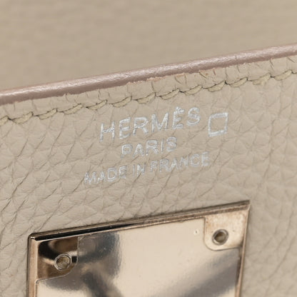 Hermes Togo Matte Alligator Kelly Retourne Touch 28 Beton 6 of 13