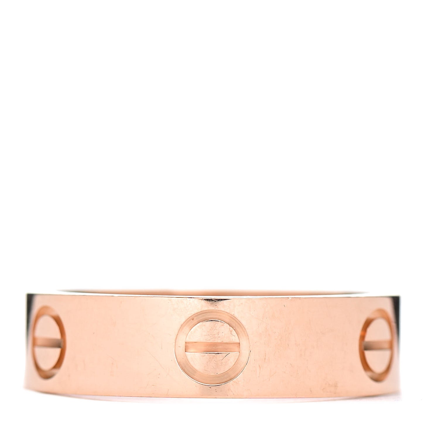 18K Pink Gold 5.5mm LOVE Ring 57 8
