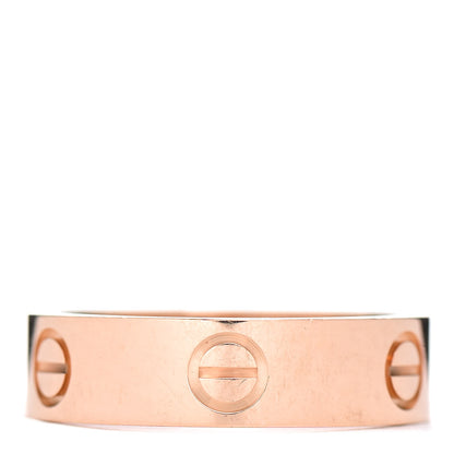 Cartier 18K Pink Gold 5.5mm LOVE Ring 57 8 1 of 4