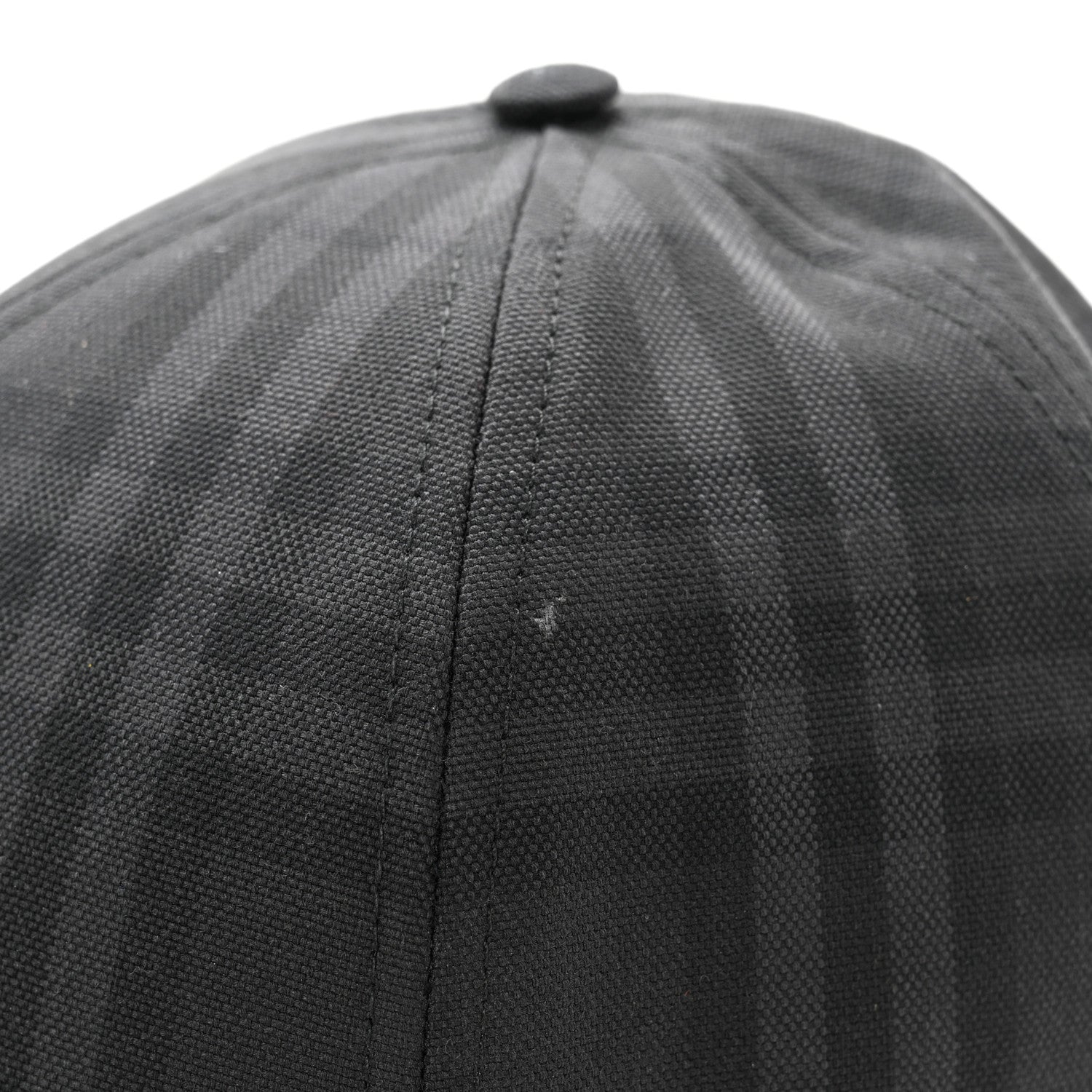 Burberry Cotton Check Baseball Hat L Charcoal 11 of 11