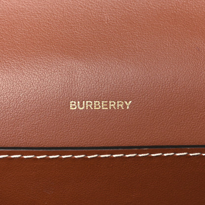 Burberry Calfskin Vintage Check New Hampshire Bag Archive Beige Tan 6 of 10