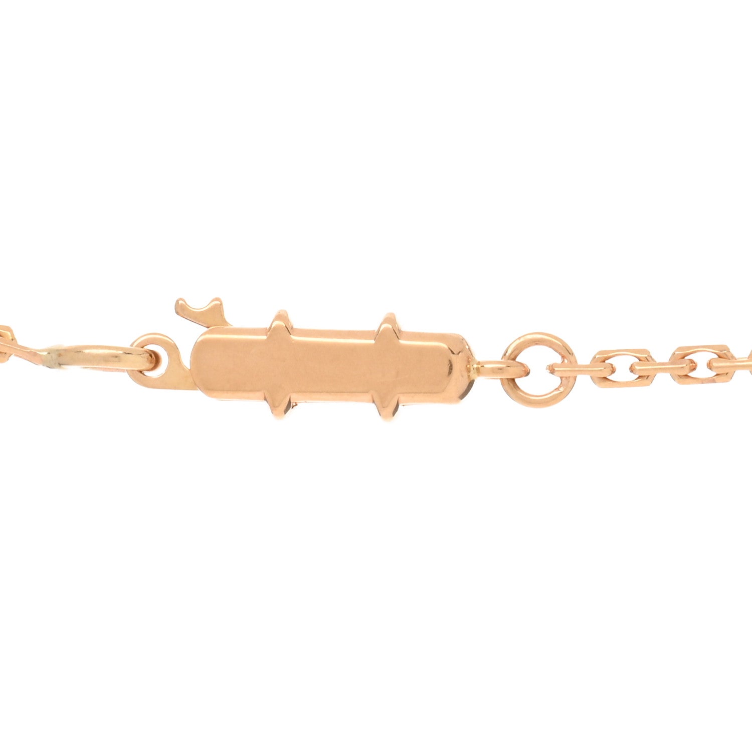 Cartier 18K Pink Gold Diamond LOVE Paved Necklace 3 of 5