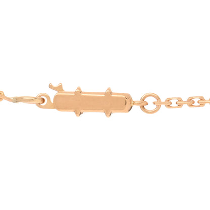 Cartier 18K Pink Gold Diamond LOVE Paved Necklace 3 of 5