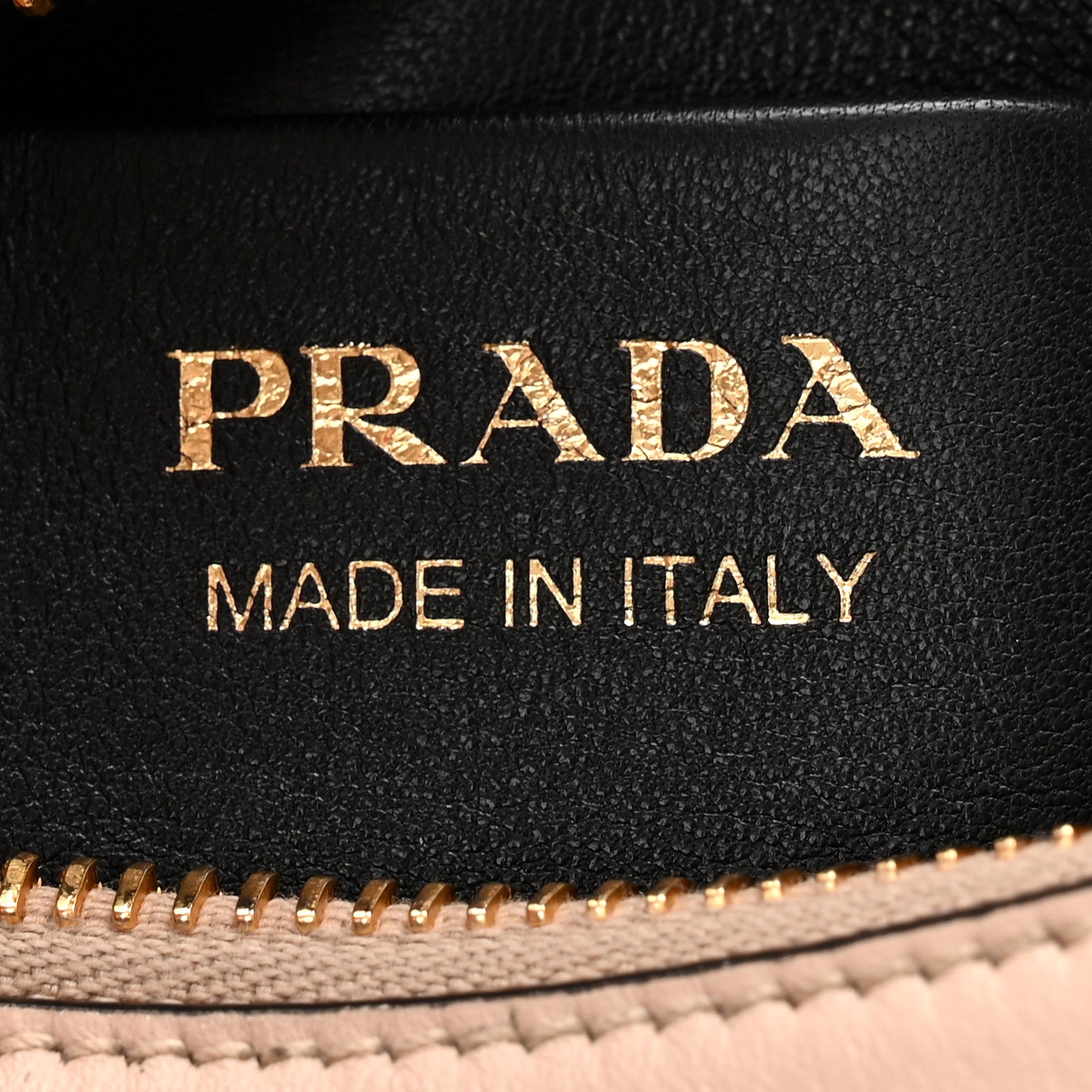 Prada Soft Calfskin Arque Shoulder Bag Travertino 1819211