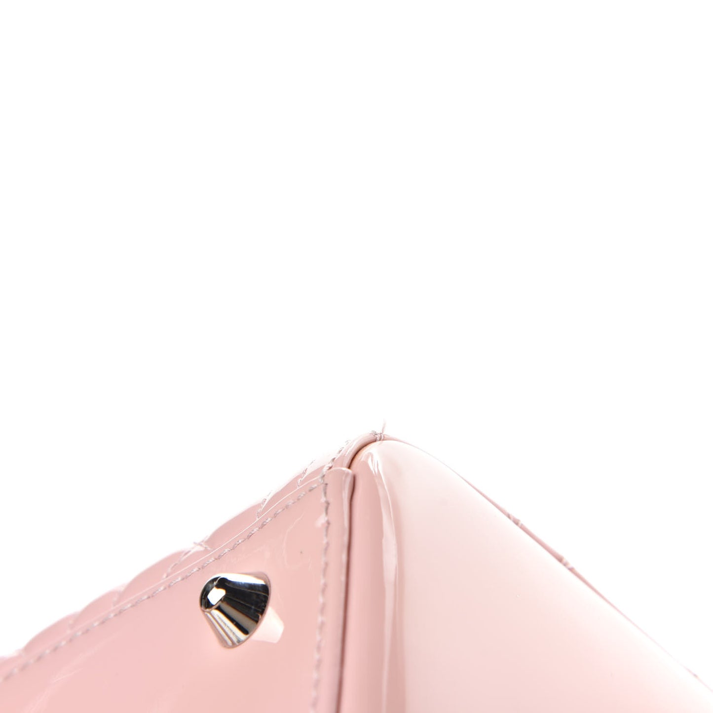 Patent Cannage Large Lady Dior Pink