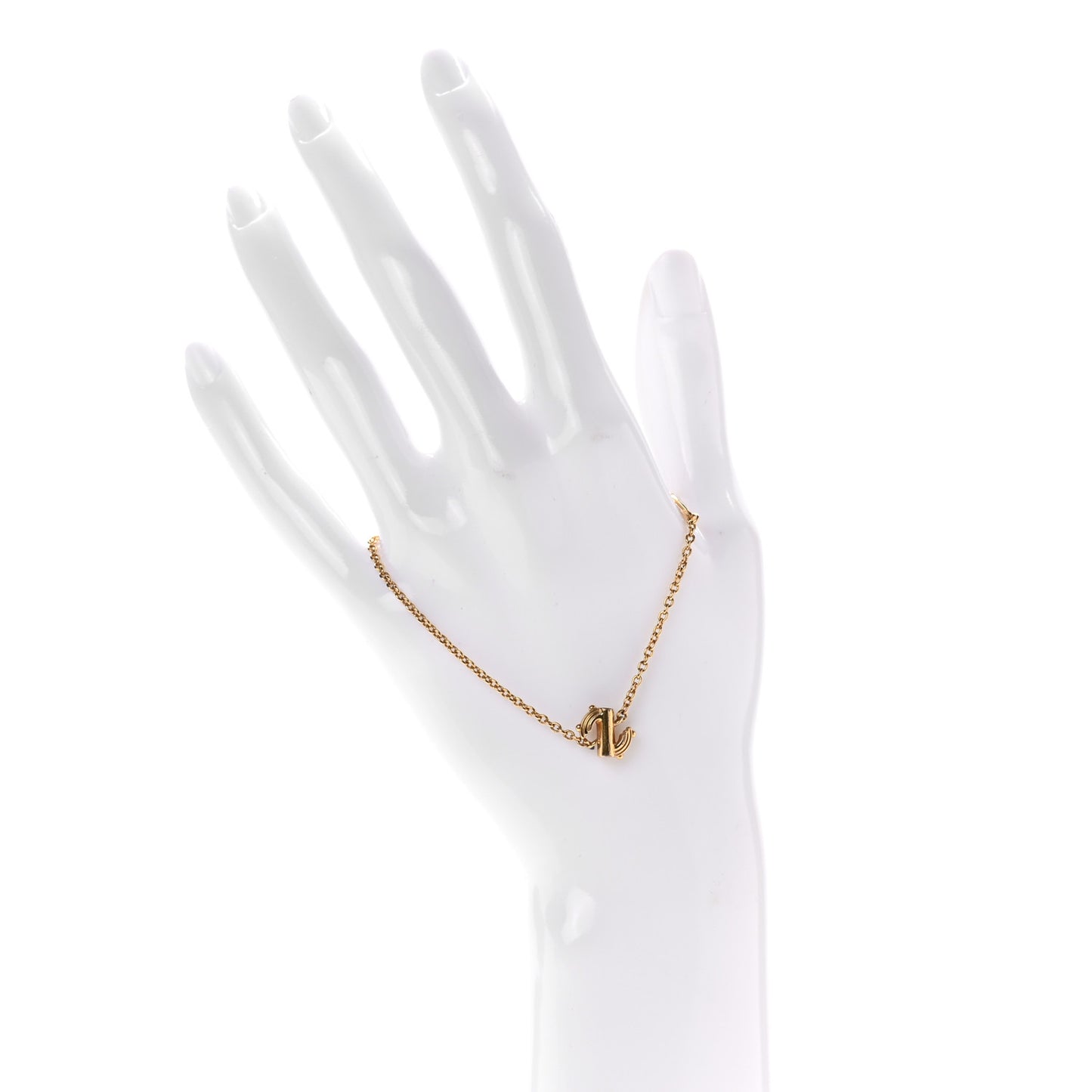 LV And Me Letter S Bracelet Gold