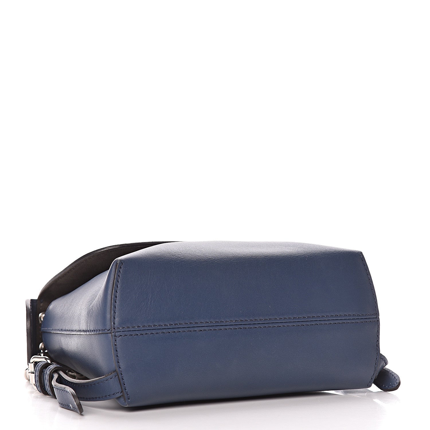 Fendi Vitello Century Opaco Mini Back to School Backpack Blu Scuro 4 of 29