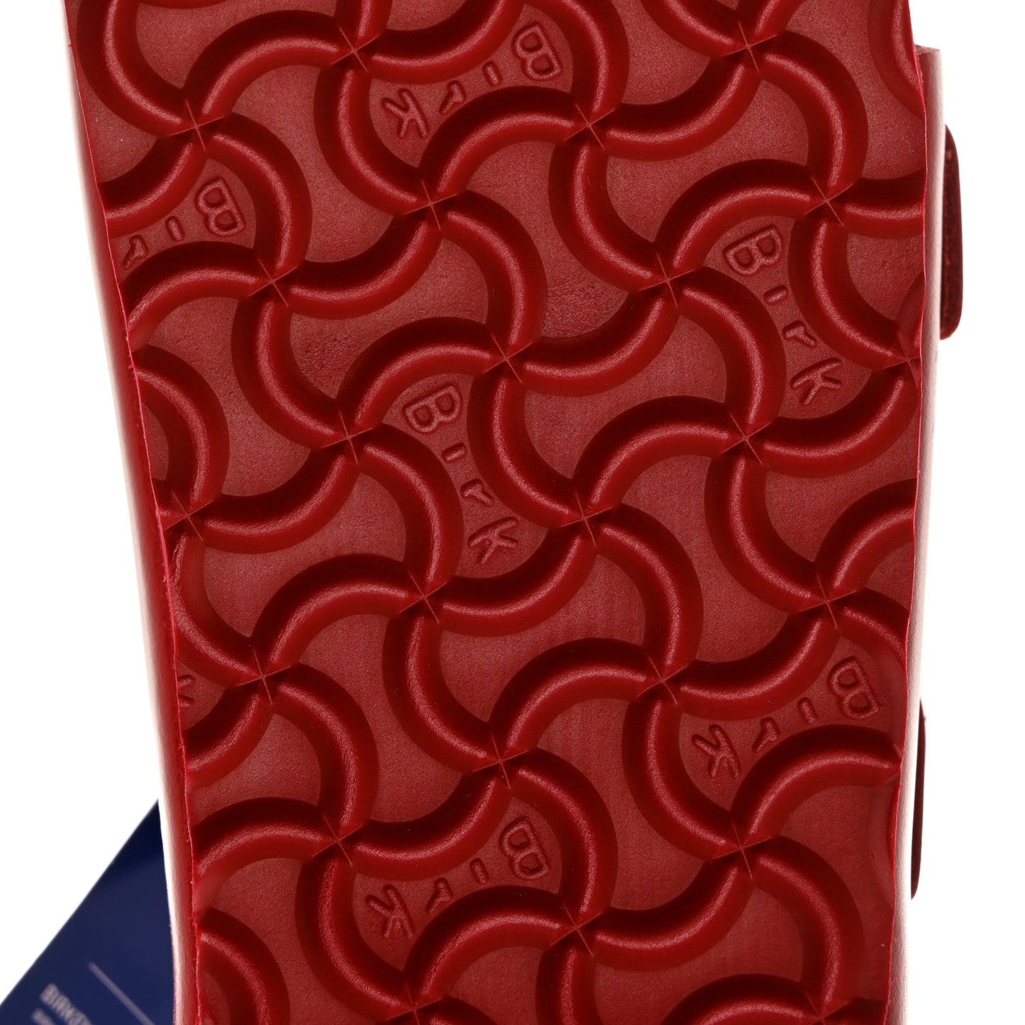 X BIRKENSTOCK Calfskin Arizona Slide Sandals 36 Rouge Pur