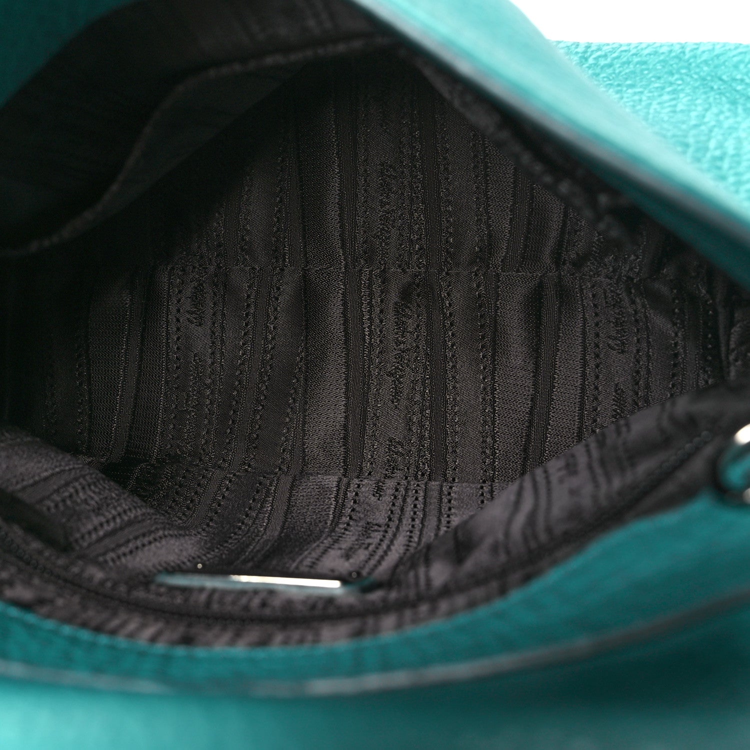 Salvatore Ferragamo Grained Calfskin Sofia Satchel Teal 5 of 10