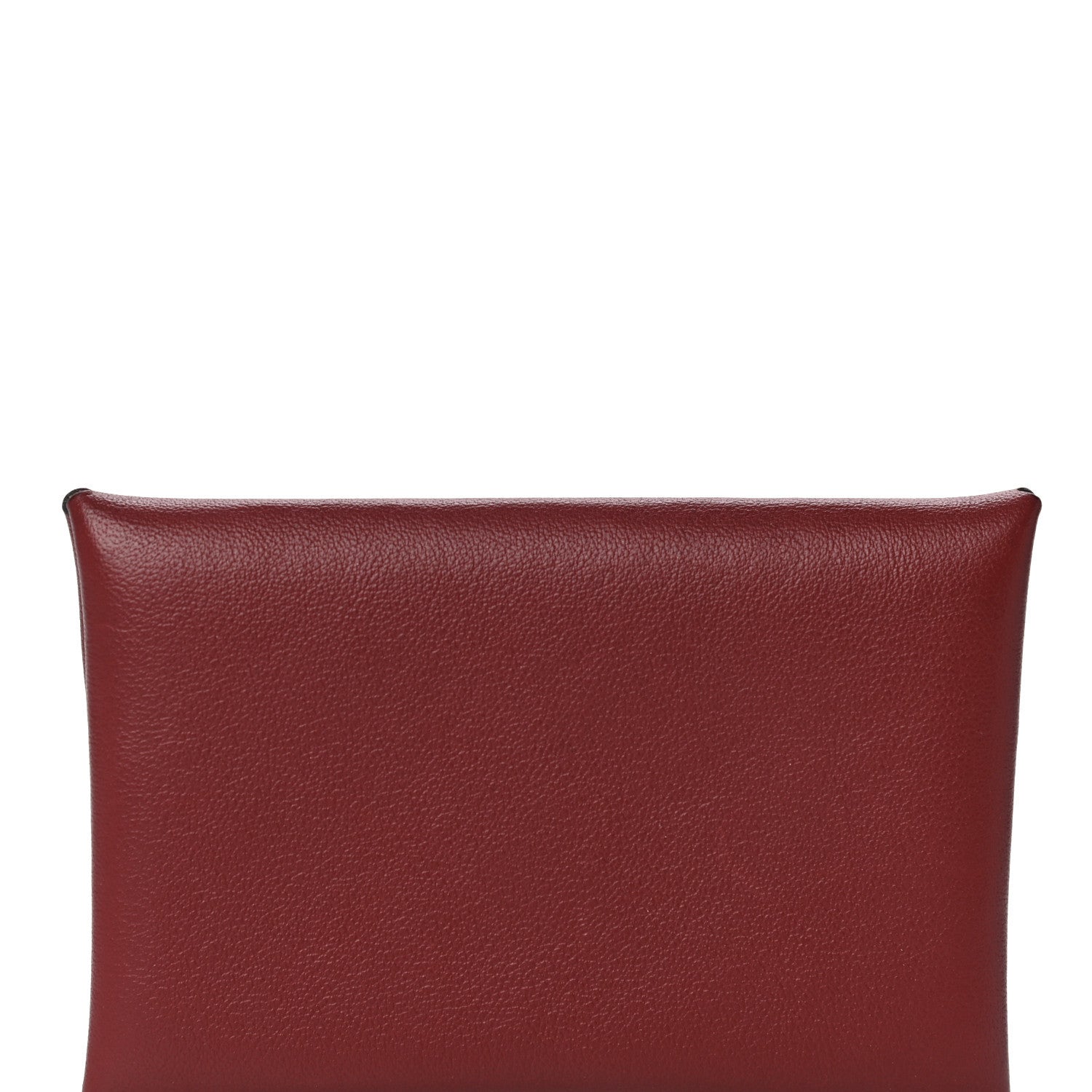 Hermes Evercolor Verso Calvi Card Case Rouge Grenat Glycine 7 of 13