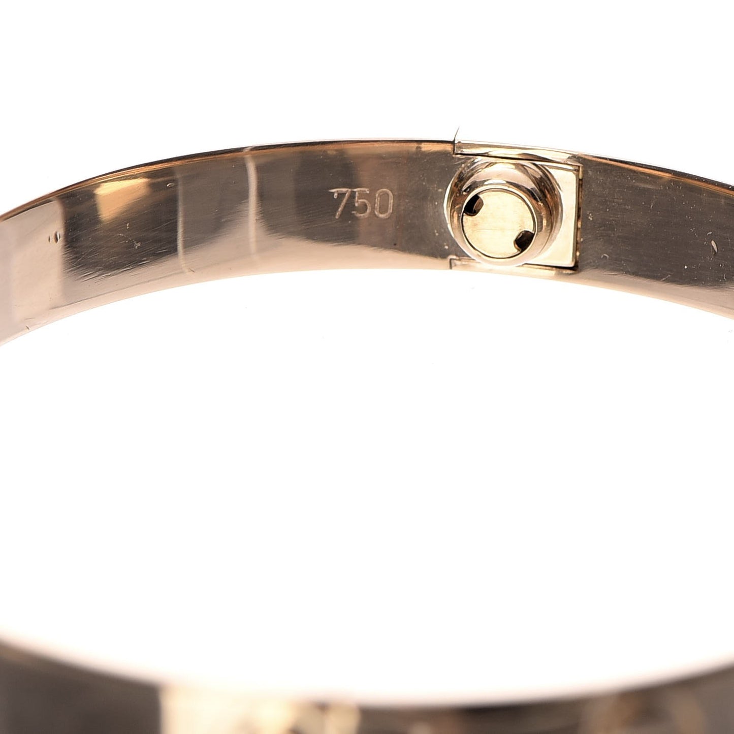 18K Yellow Gold LOVE Bracelet 16