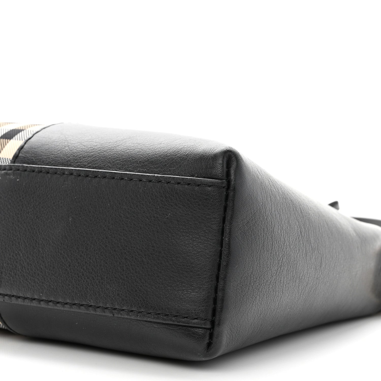 Burberry Horseferry Check Small Chichester Crossbody Clutch Bag Black 9 of 10