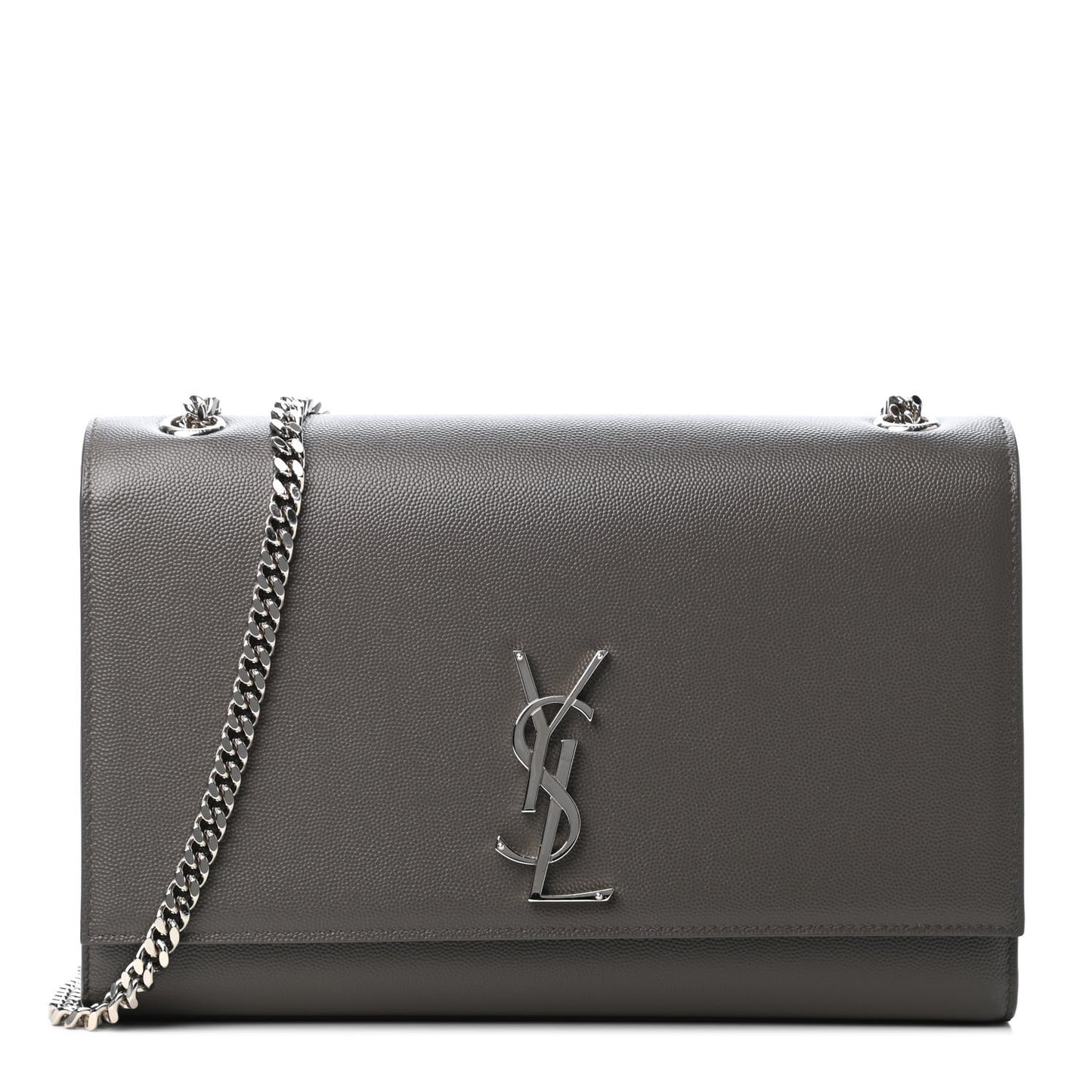 Grain De Poudre Large Classic Monogram Kate Satchel Earth