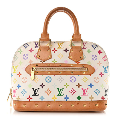 Louis Vuitton Monogram Multicolor Alma White 1 of 15