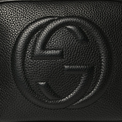Gucci Pebbled Calfskin Small Soho Disco Bag Black 8 of 12