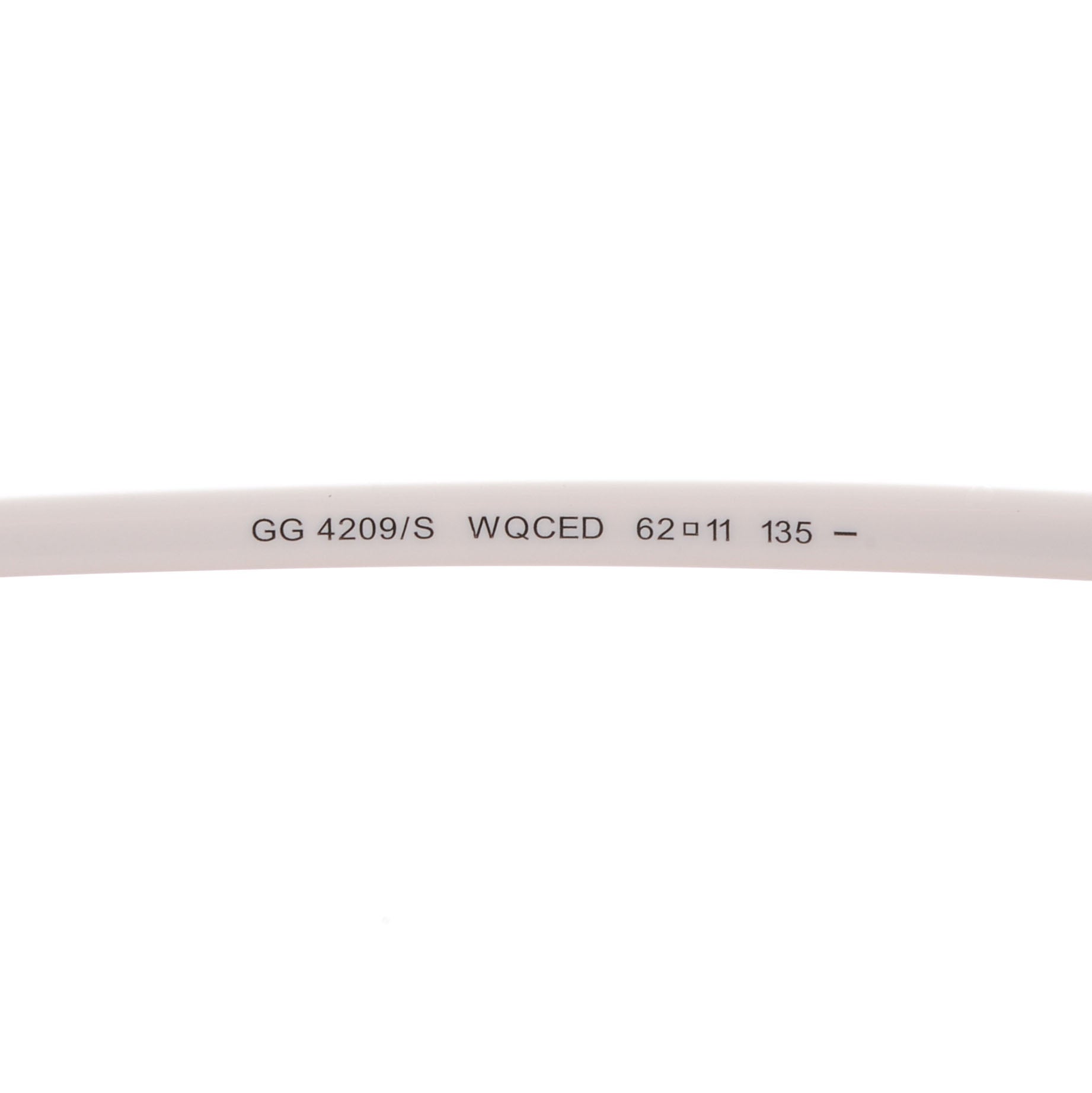 Gucci Aviator Sunglasses 4209/S White 4 of 4