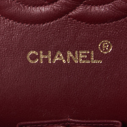 Chanel Lambskin Quilted Medium Double Flap Brown 8 of 10