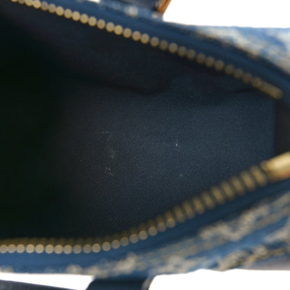 Louis Vuitton X NIGO Taurillon Monogram Denim Drip Keepall XS Blue 5 of 9