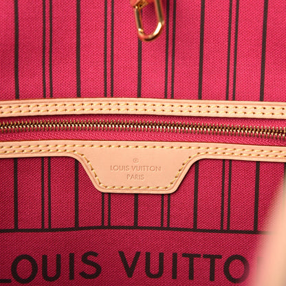 Louis Vuitton Monogram Neo Neverfull MM Pivoine 7 of 9