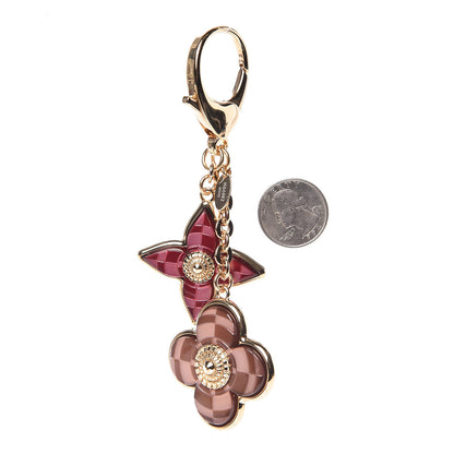 Louis Vuitton Metal Resin Mosaique Bag Charm Rouge Fauviste 2 of 3