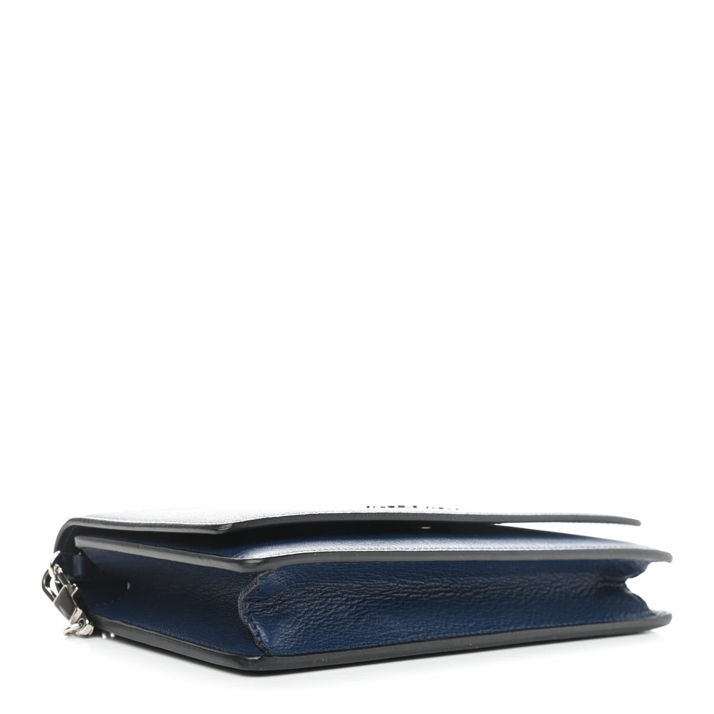 Sugar Goatskin Pandora Chain Wallet Navy